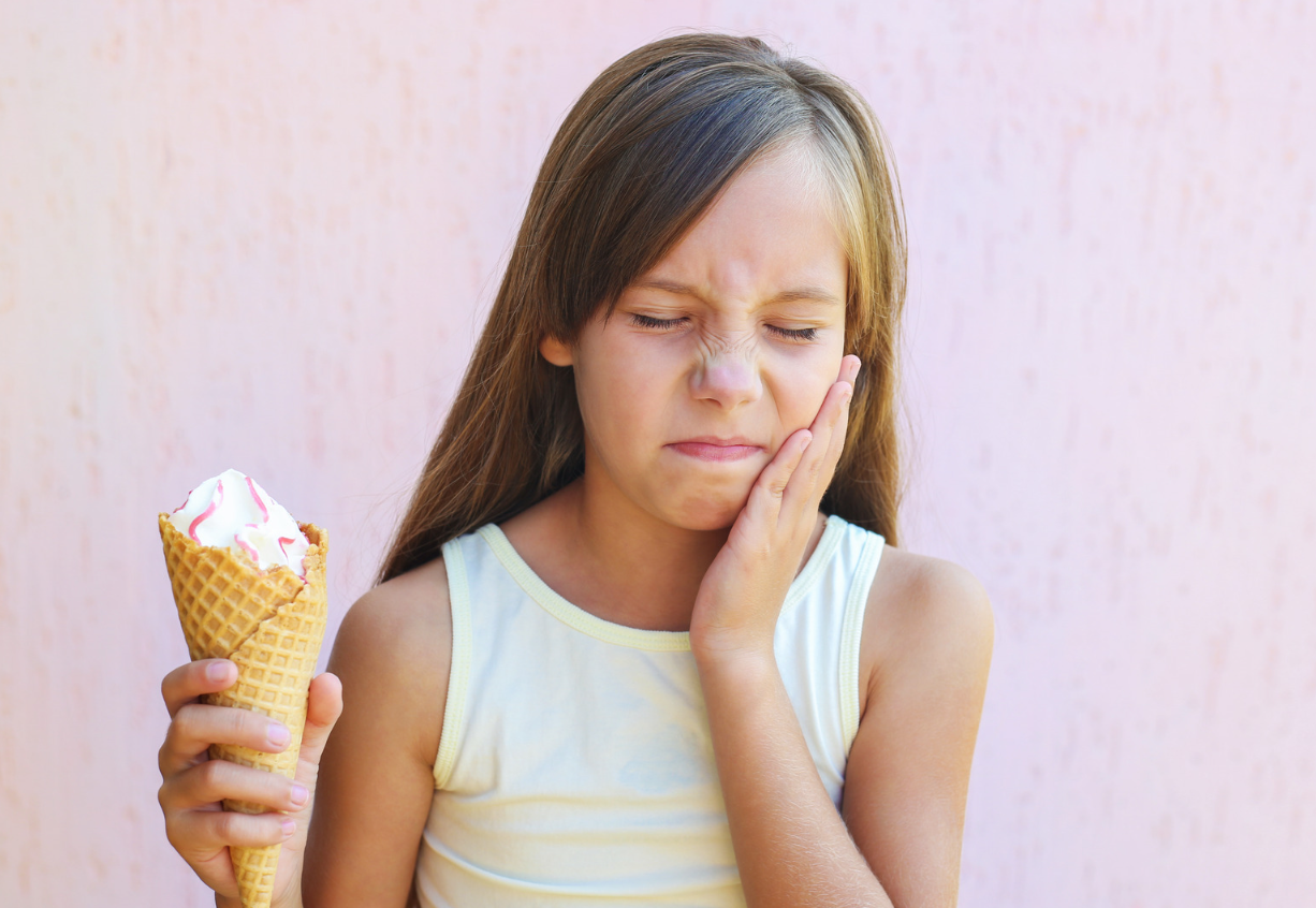 child with toothache needing emergency pediatric dental care in Bedminster